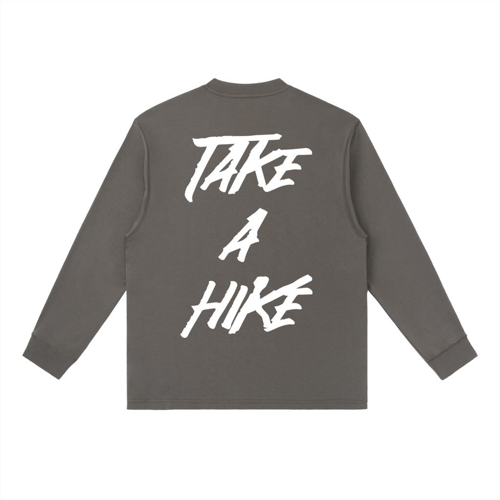Nautagan Take A Hike Crewneck Long-Sleeve T-Shirt